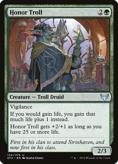 Honor Troll 134