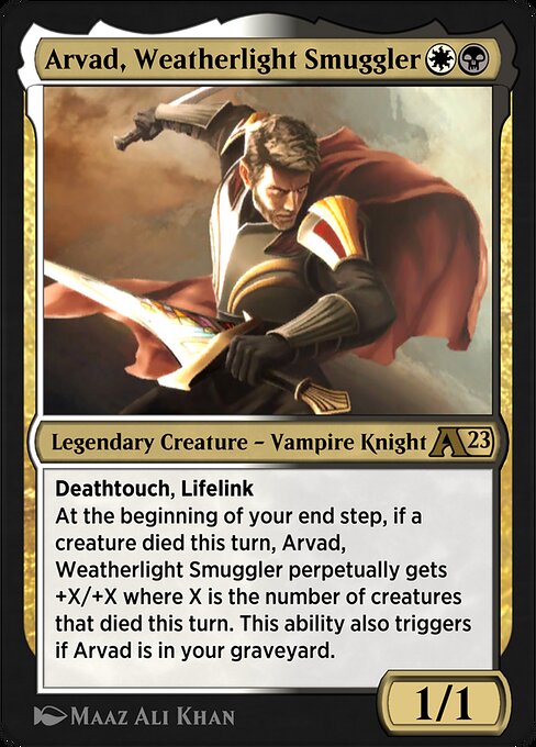 Arvad, Weatherlight Smuggler 20