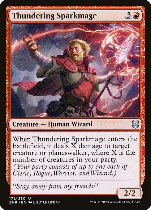 Thundering Sparkmage 171
