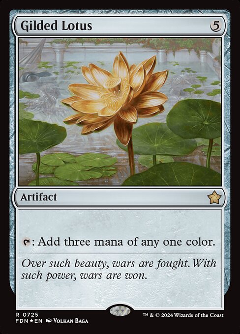 Gilded Lotus 725