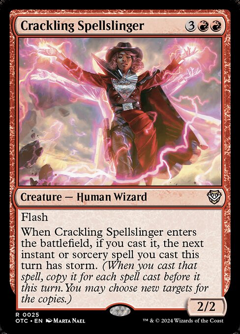 Crackling Spellslinger 25