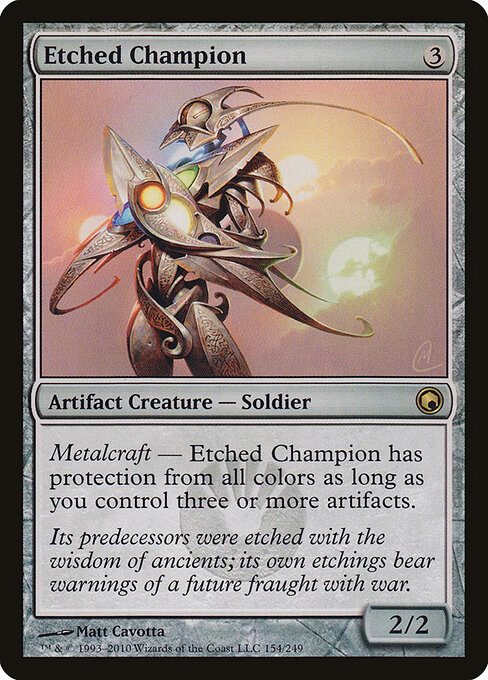 Etched Champion 154