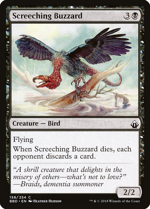 Screeching Buzzard 158