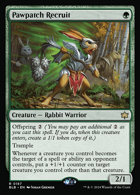Pawpatch Recruit 187p