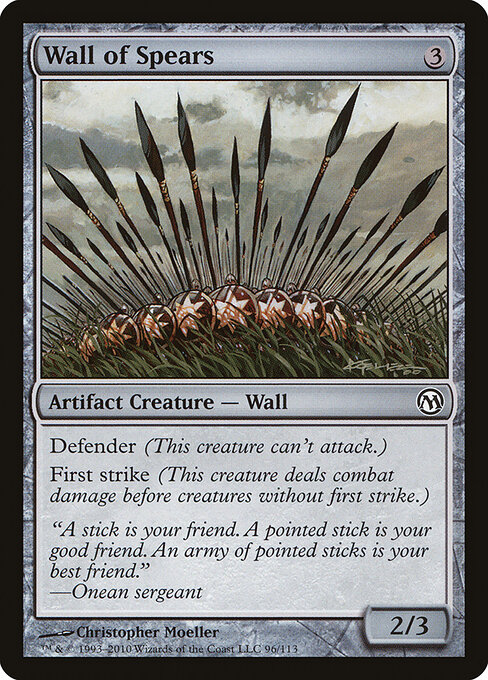 Wall of Spears 96