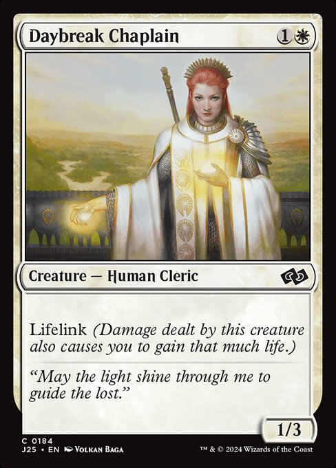 Daybreak Chaplain 184