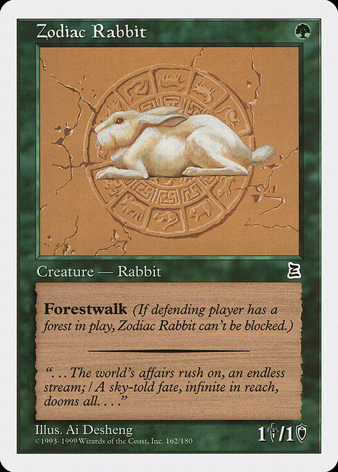 Zodiac Rabbit 162