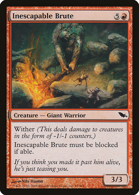 Inescapable Brute 95