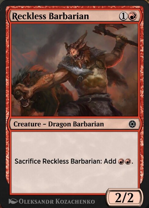Reckless Barbarian 187