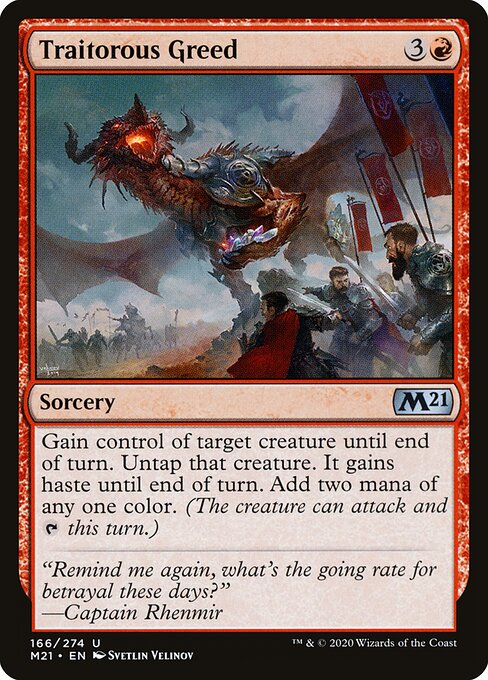 Traitorous Greed 166