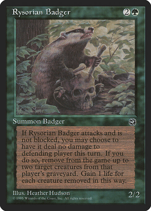 Rysorian Badger 96