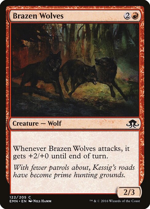 Brazen Wolves 122
