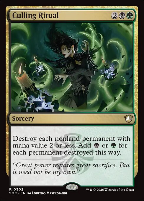 Culling Ritual 302