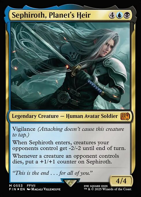 Sephiroth, Planet's Heir 553