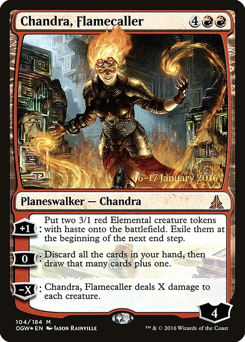 Chandra, Flamecaller 104s