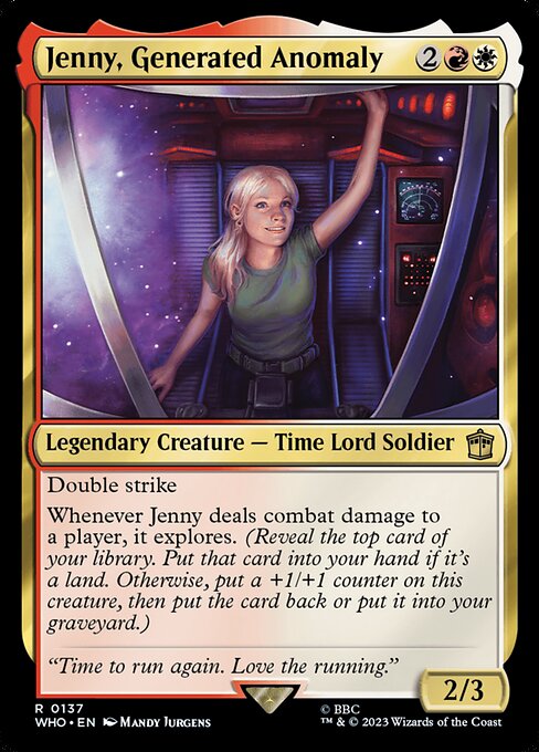 Jenny, Generated Anomaly 137