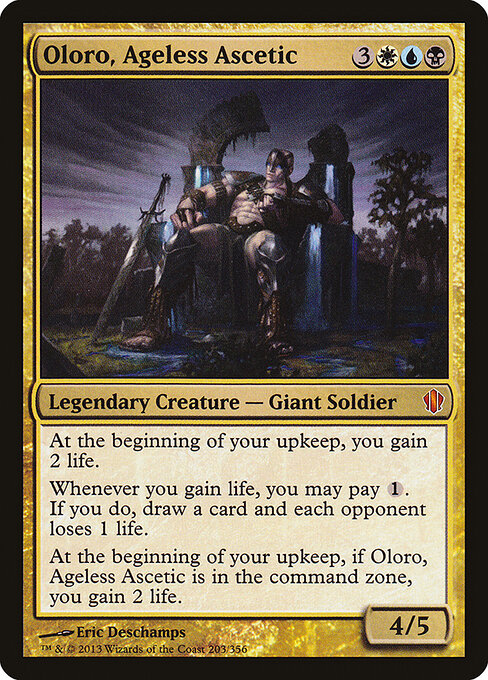 Oloro, Ageless Ascetic 203