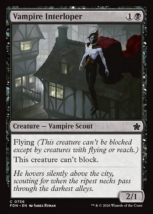 Vampire Interloper 756
