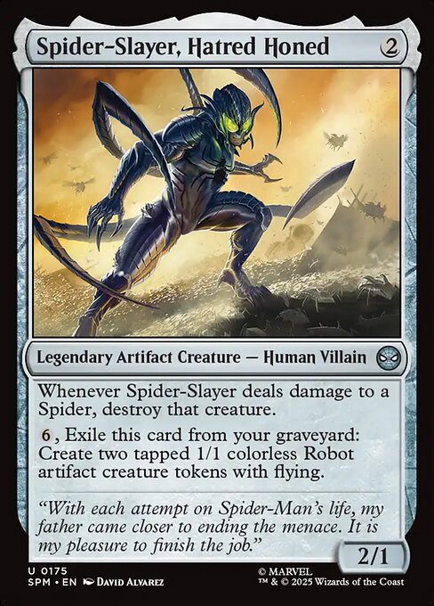 Spider-Slayer, Hatred Honed 175