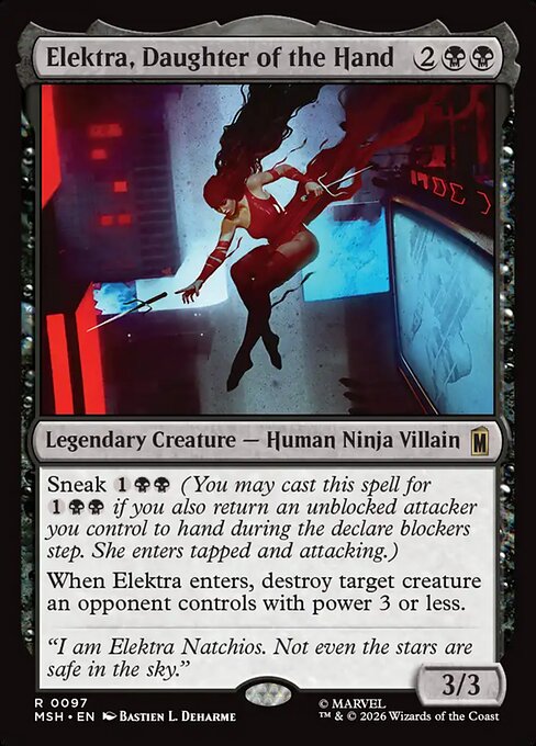 Elektra, Daughter of the Hand 97