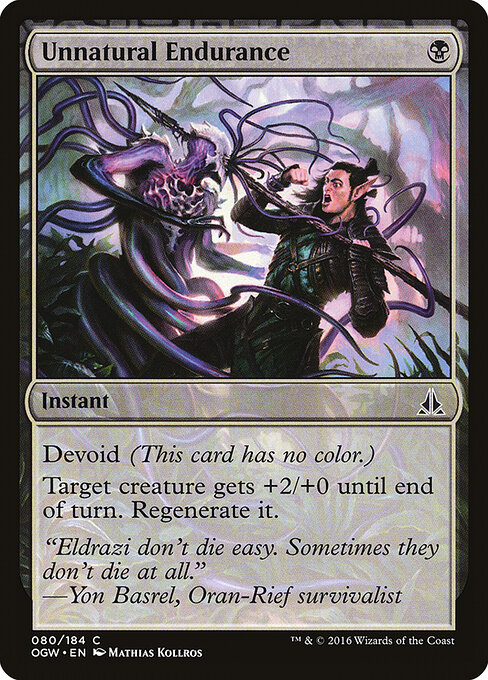 Unnatural Endurance 80