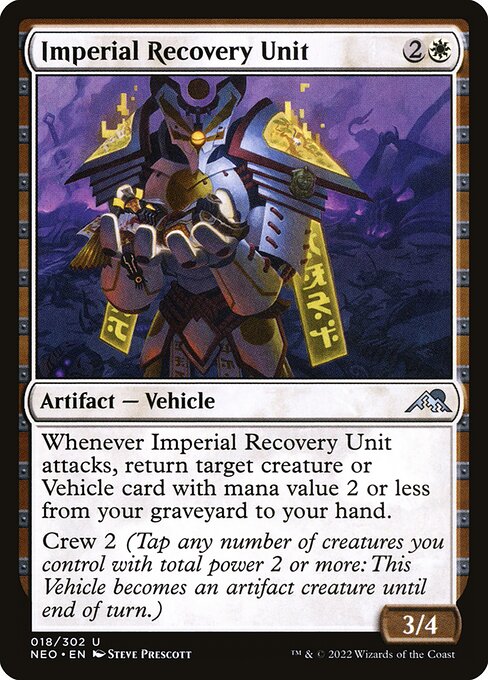 Imperial Recovery Unit 18