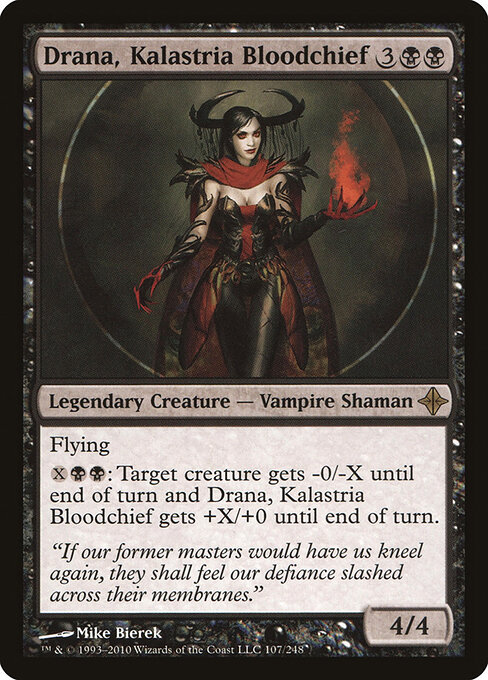 Drana, Kalastria Bloodchief 107