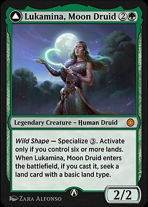Lukamina, Moon Druid 17
