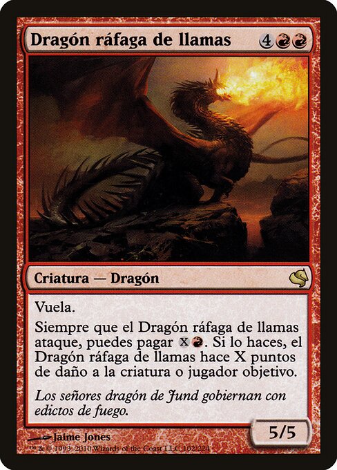 Flameblast Dragon 102