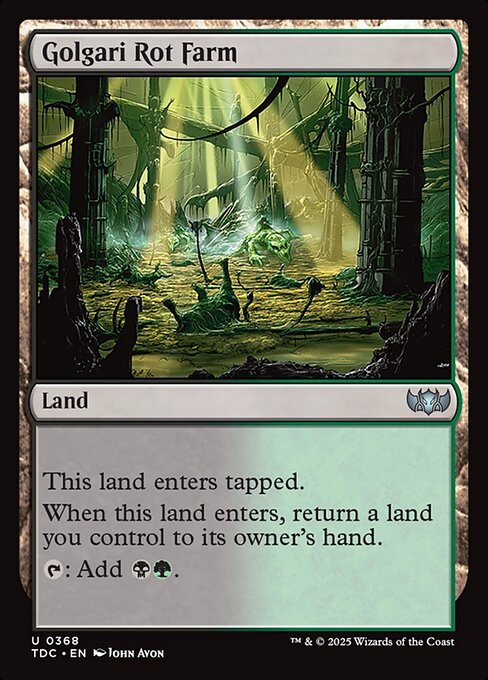Golgari Rot Farm 368