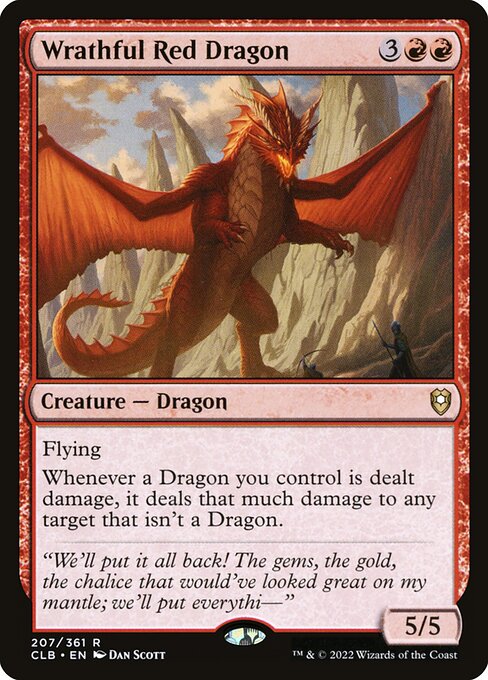 Wrathful Red Dragon 207