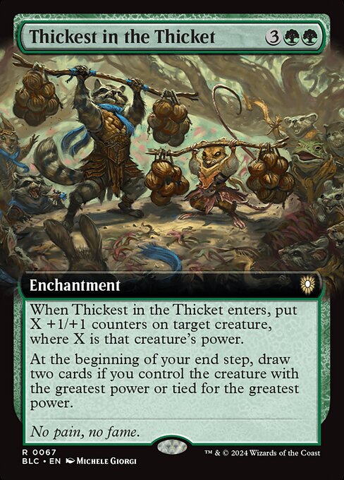 Thickest in the Thicket 67