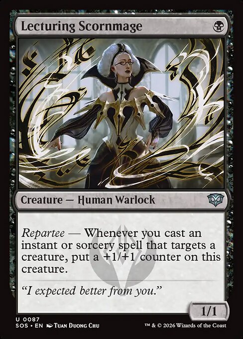 Lecturing Scornmage 87