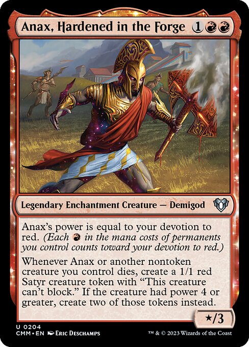 Anax, Hardened in the Forge 204
