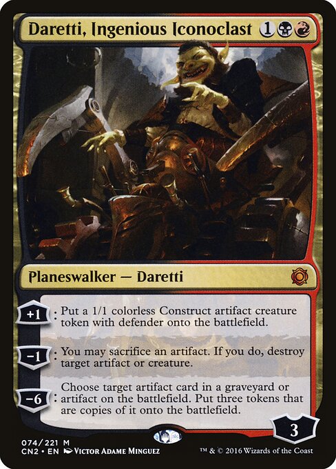 Daretti, Ingenious Iconoclast 74