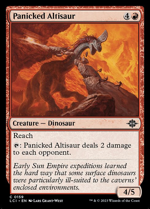 Panicked Altisaur 159
