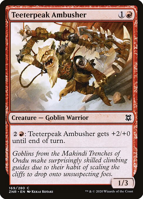 Teeterpeak Ambusher 169