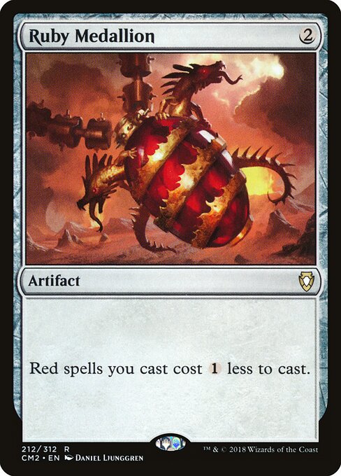 Ruby Medallion 212