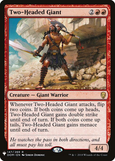 Two-Headed Giant DOM-147