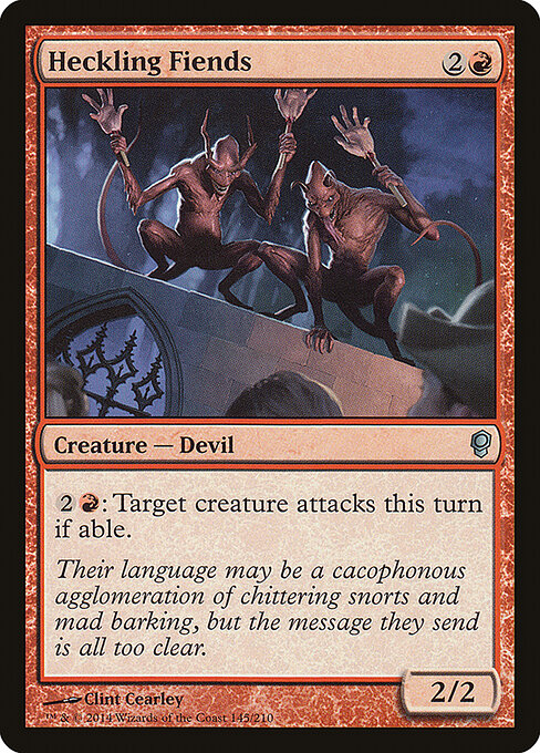 Heckling Fiends 145