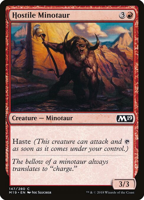 Hostile Minotaur 147