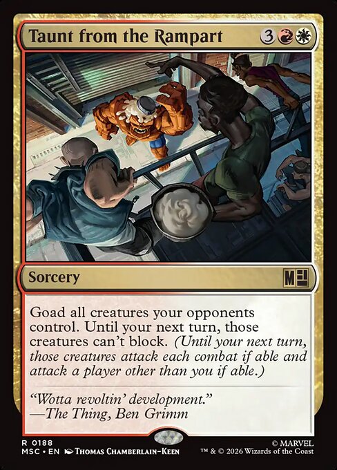 Taunt from the Rampart 188