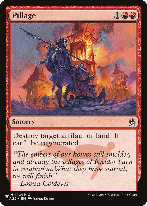 Pillage A25-144