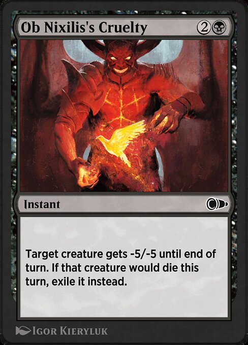 Ob Nixilis's Cruelty 100