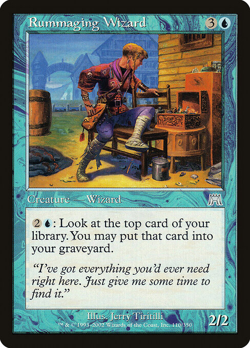 Rummaging Wizard 110