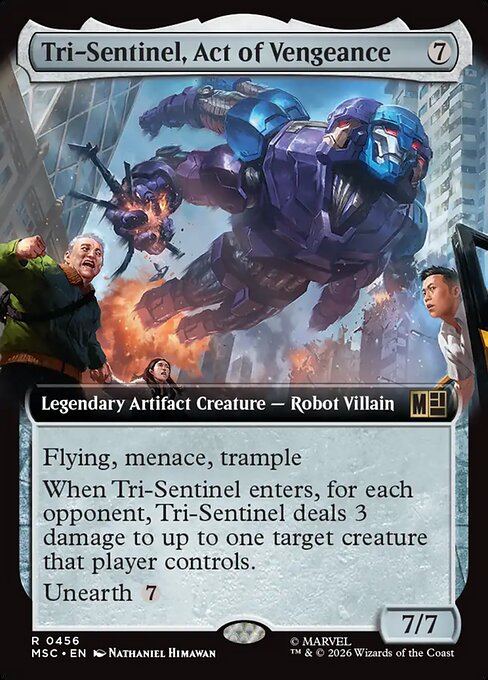 Tri-Sentinel, Act of Vengeance 456