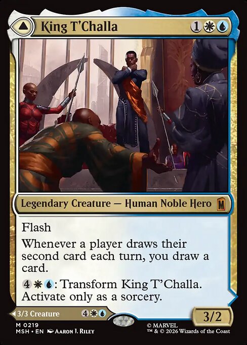 King T'Challa // Black Panther, Hope Enduring 219