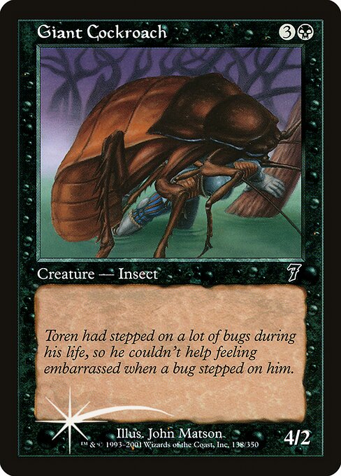 Giant Cockroach 138★