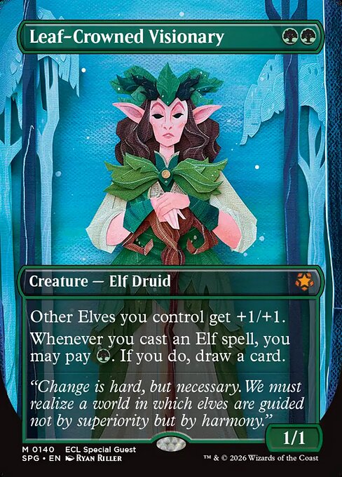 Leaf-Crowned Visionary 140