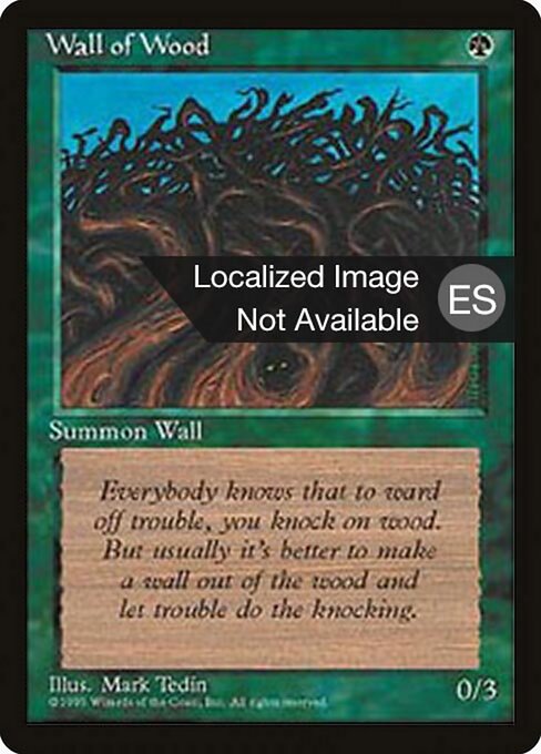 Wall of Wood 284